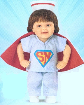 "Superpower" Nurse doll